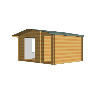 Bourne Log Cabin 14ft G x 12ft