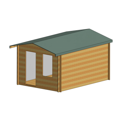 Bucknells Log Cabin 10ft G x 14ft