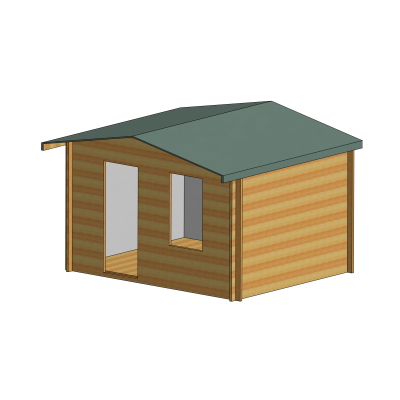 Bucknells Log Cabin 12ft G x 10ft