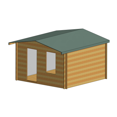 Bucknells Log Cabin 12ft G x 14ft