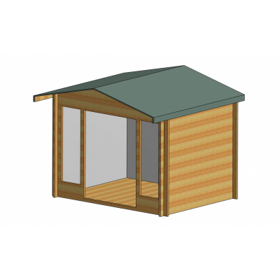 Epping Log Cabin 10ft G x 8ft