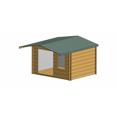 Glenmore Log Cabin 12ft G x 10ft