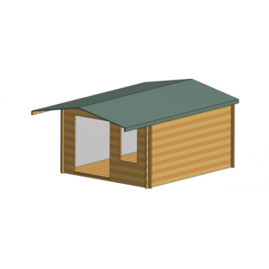 Glenmore Log Cabin 12ft G x 14ft