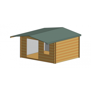 Glenmore Log Cabin 14ft G x 12ft