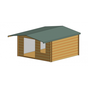 Glenmore Log Cabin 14ft G x 14ft
