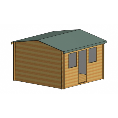Hemsted Log Cabin 12ft G x 12ft