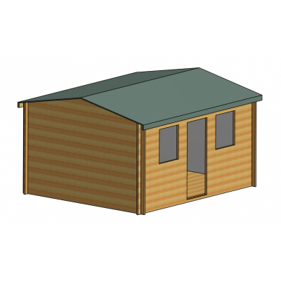 Hemsted Log Cabin 12ft G x 14ft