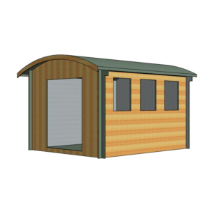 Kilburn Log Cabin 10ft G x 12ft