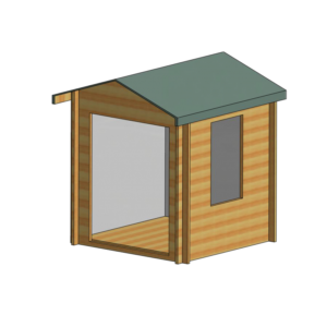 Barnsdale Log Cabin 7ft x 7ft