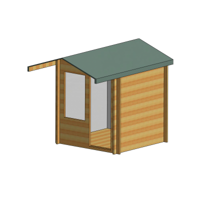 Crinan Log Cabin 8ft x 8ft