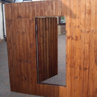 Fence Panel With Door